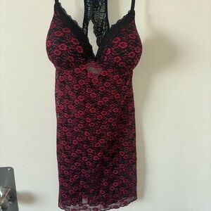 Vintage Red Lingerie